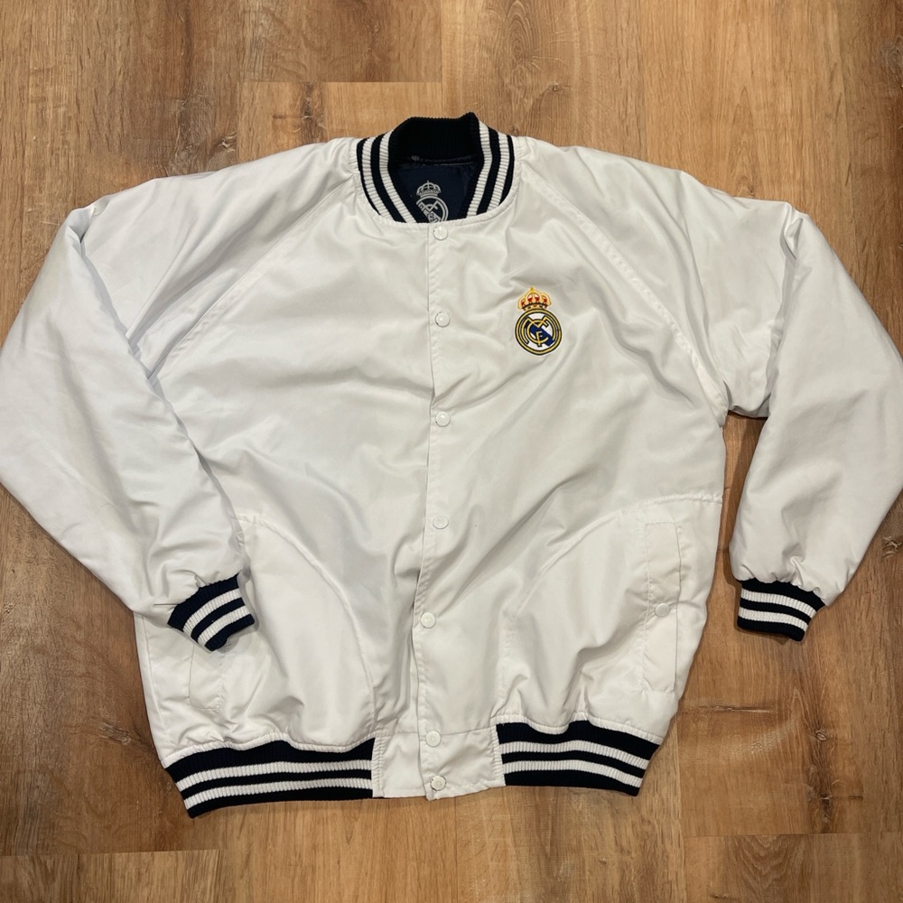 White Bomber Jacket